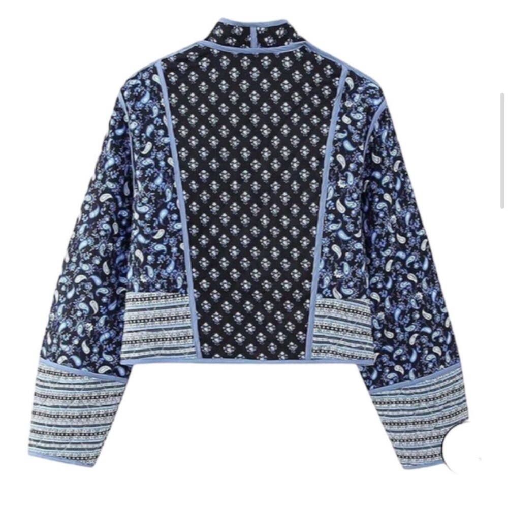 Patterned Women's Jacket - image 4